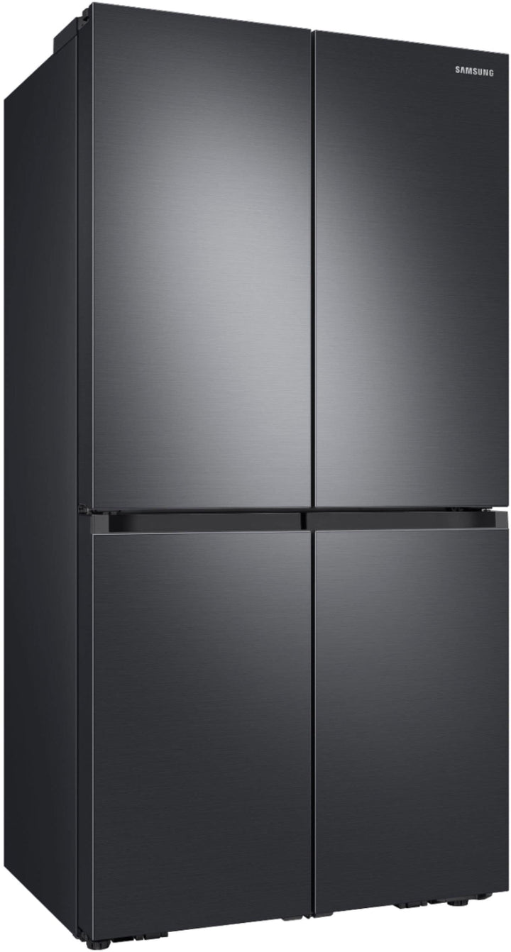 Samsung - 23 cu. ft. 4-Door Flex French Door Counter-Depth Refrigerator with WiFi, AutoFill Water Pitcher & Dual Ice Maker - Black stainless steel_2