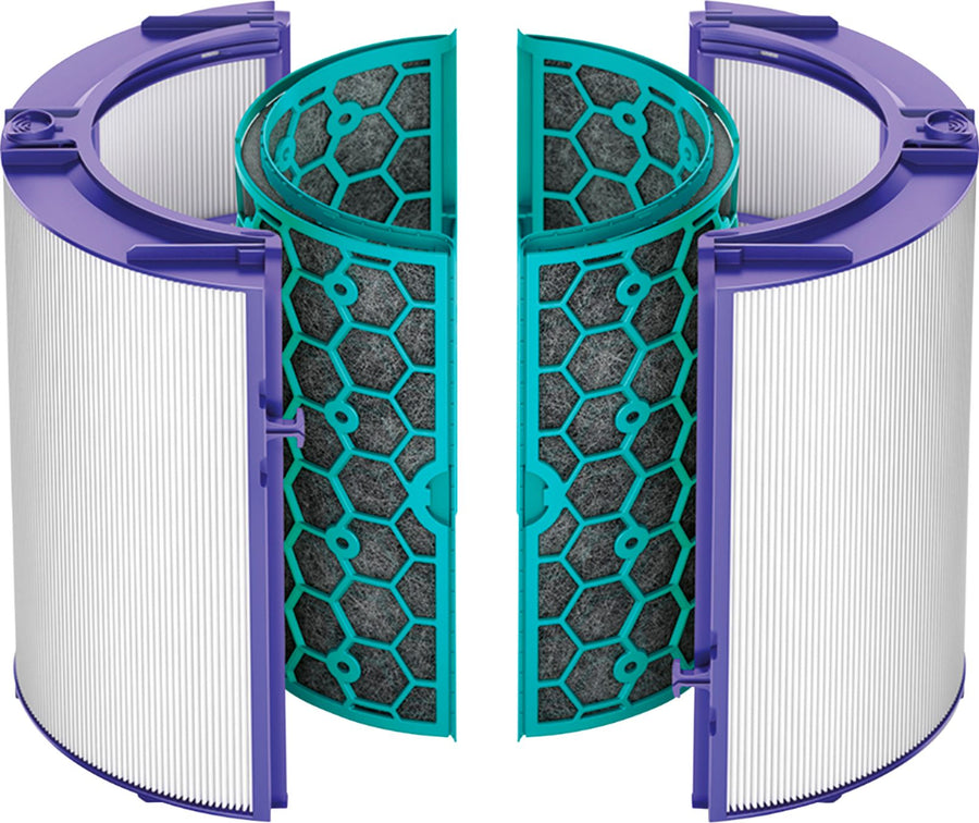 Dyson Genuine Air Purifier Replacement Filter (HP04, TP04, DP04,) 360° Glass HEPA and Activated Carbon Filter - Purple/White_0