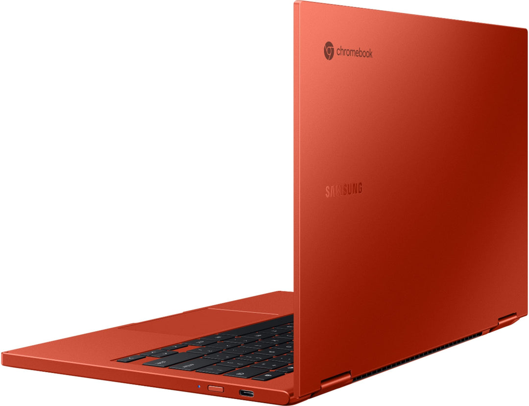 Samsung - Galaxy Chromebook 2 - 13.3" QLED Touch-Screen - Intel® Core™ i3 - 8GB Memory - 128GB eMMC - Fiesta Red_9