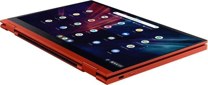 Samsung - Galaxy Chromebook 2 - 13.3" QLED Touch-Screen - Intel® Core™ i3 - 8GB Memory - 128GB eMMC - Fiesta Red_4