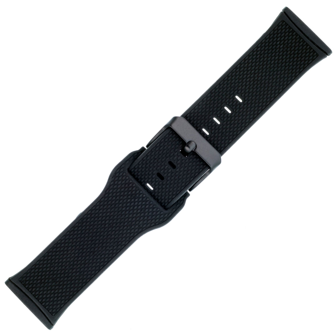 WITHit - Band Kit for Fitbit Versa 3 and Fitbit Sense (3-Pack) - Black Mesh/Bluestone Sport & Black Woven Silicone_7