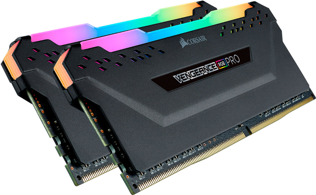 CORSAIR - VENGEANCE PRO CMW32GX4M2E3200C16 RGB 32 GB (2PK X 16GB) 3200MHz DDR4 C16 DIMM Desktop Memory_1