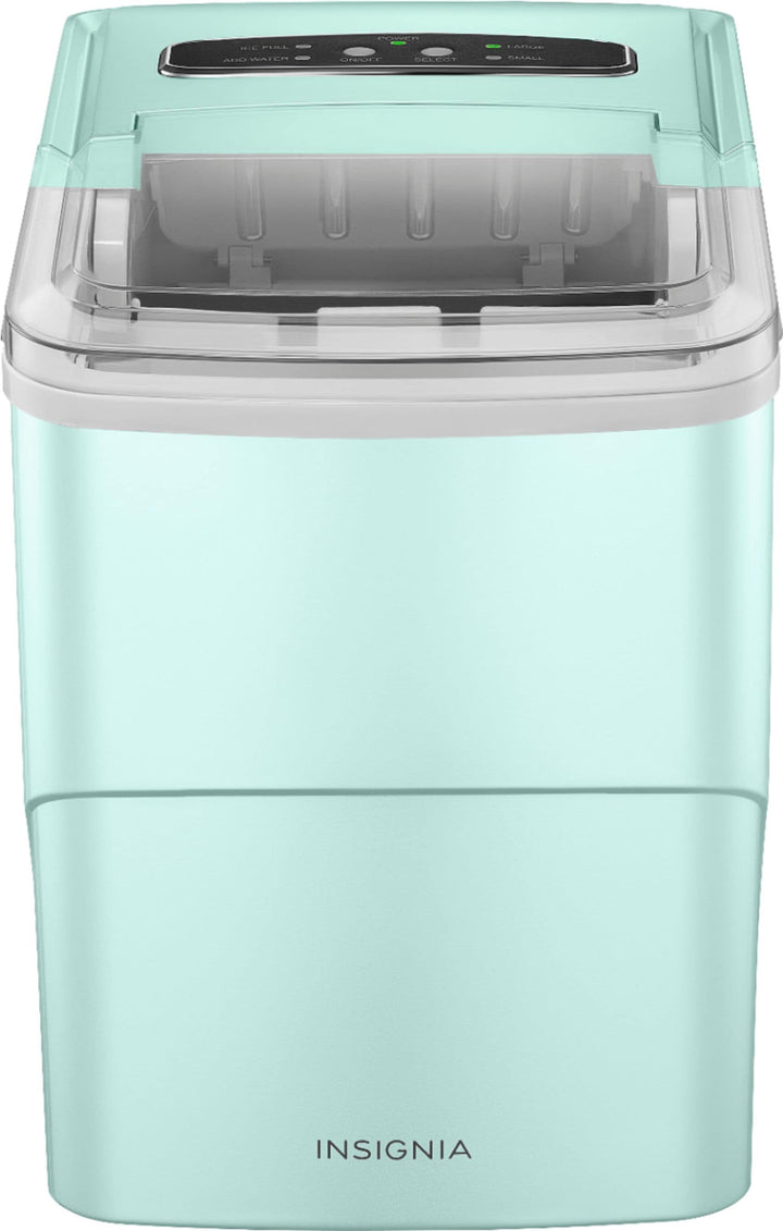 Insignia™ - 26 Lb. Portable Icemaker with Auto Shut-Off - Mint_0