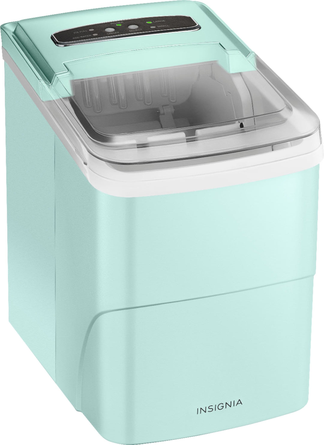Insignia™ - 26 Lb. Portable Icemaker with Auto Shut-Off - Mint_4