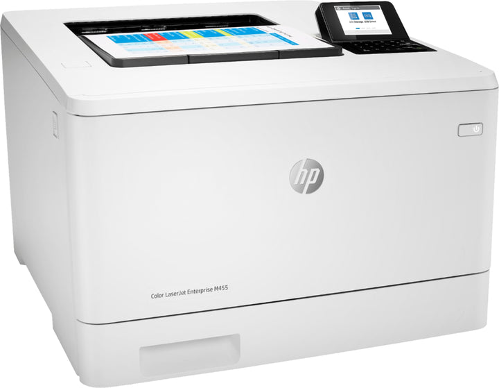 HP - LaserJet Enterprise M455dn Color Laser Printer - White_3