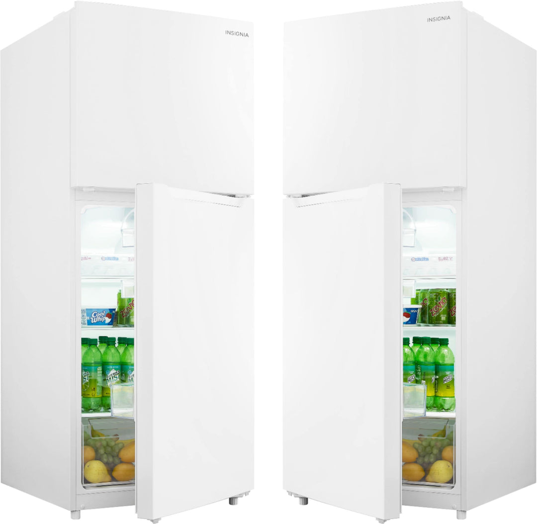 Insignia™ - 10 Cu. Ft. Top-Freezer Refrigerator with Reversible Door - White_4