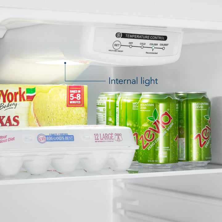Insignia™ - 10 Cu. Ft. Top-Freezer Refrigerator with Reversible Door - Stainless steel_2