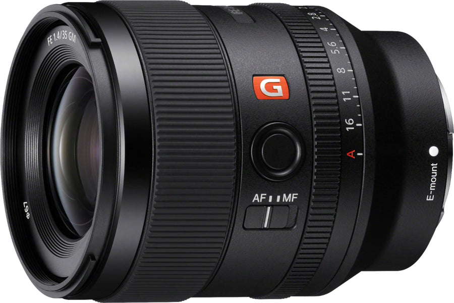Sony - Alpha FE 35mm F1.4 GM Full Frame Large Aperture Wide Angle G Master E mount Lens - Black_0