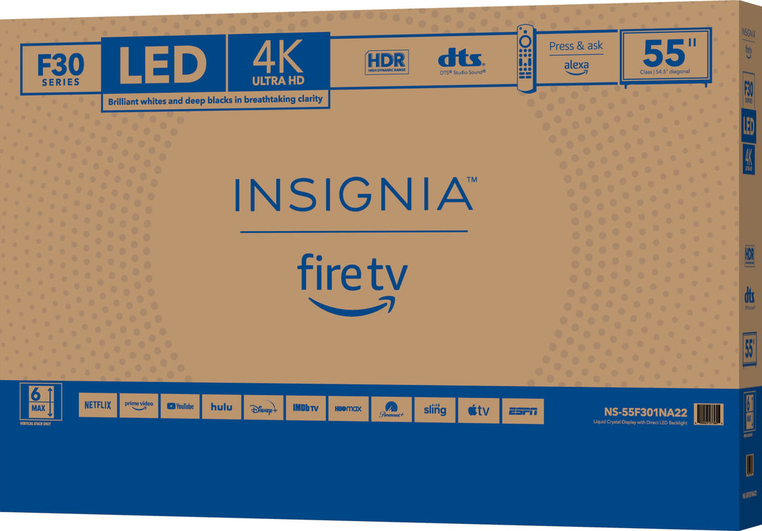 Insignia™ - 55" Class F30 Series LED 4K UHD Smart Fire TV_6