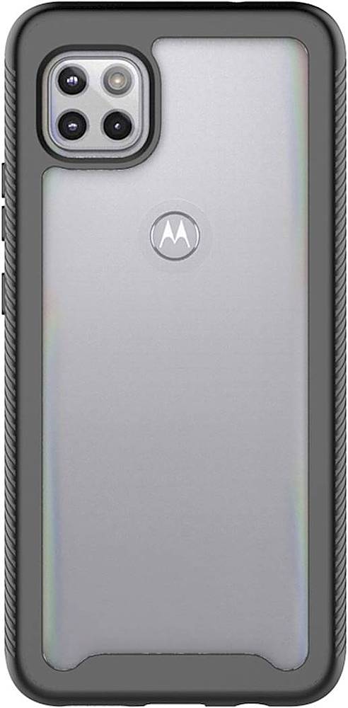 SaharaCase - Grip Series Case for Motorola One 5G Ace (2021) - Black_1