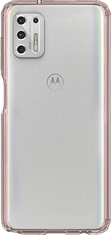 SaharaCase - Hard Shell Series Case for Motorola Moto G Stylus (2021) - Clear Rose Gold_1