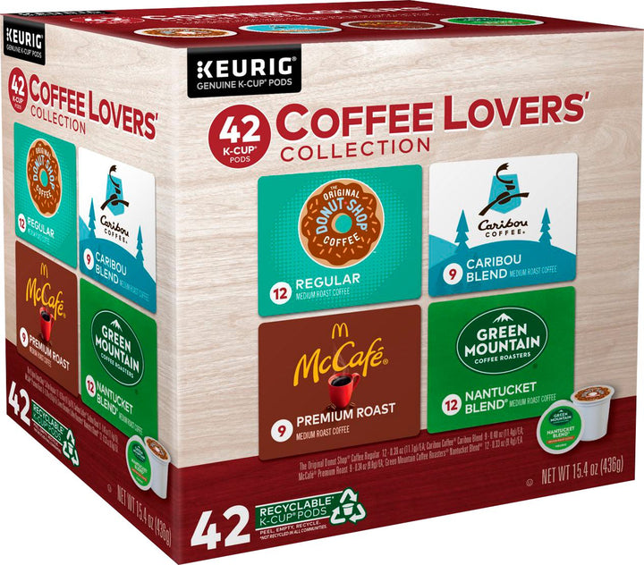 Keurig - Coffee Lovers Collection K-Cup Pods (42-Pack)_1