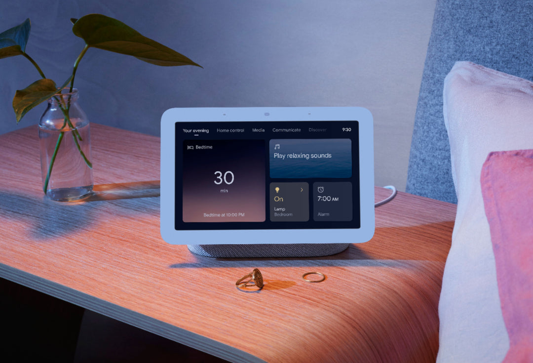 Nest Hub 7” Smart Display with Google Assistant (2nd Gen) - Chalk_6