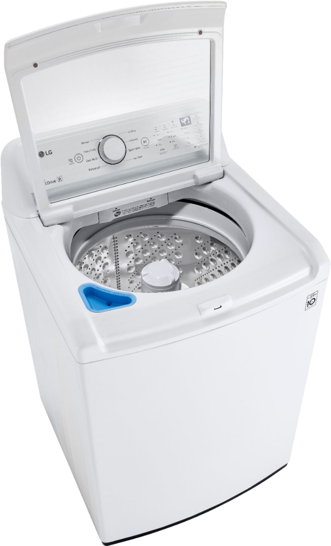 LG - 4.3 Cu. Ft. High-Efficiency Smart Top Load Washer with TurboDrum Technology - White_16