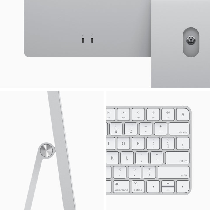 24" iMac® with Retina 4.5K display - Apple M1 - 8GB Memory - 256GB SSD (Latest Model) - Silver_3
