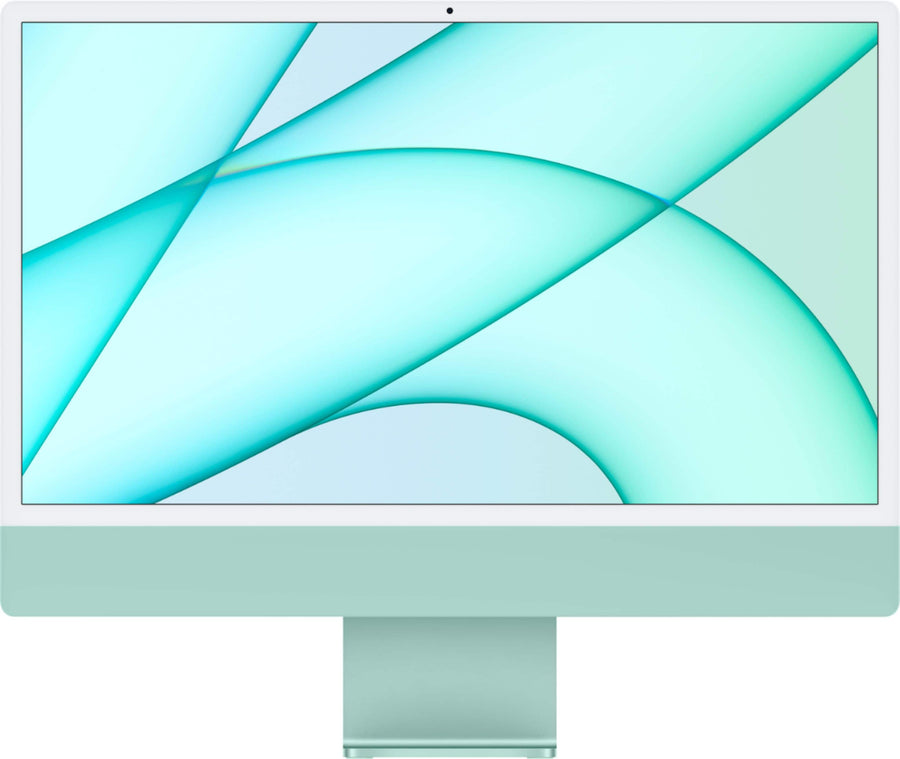 24" iMac® with Retina 4.5K display - Apple M1 - 8GB Memory - 256GB SSD (Latest Model) - Green_0