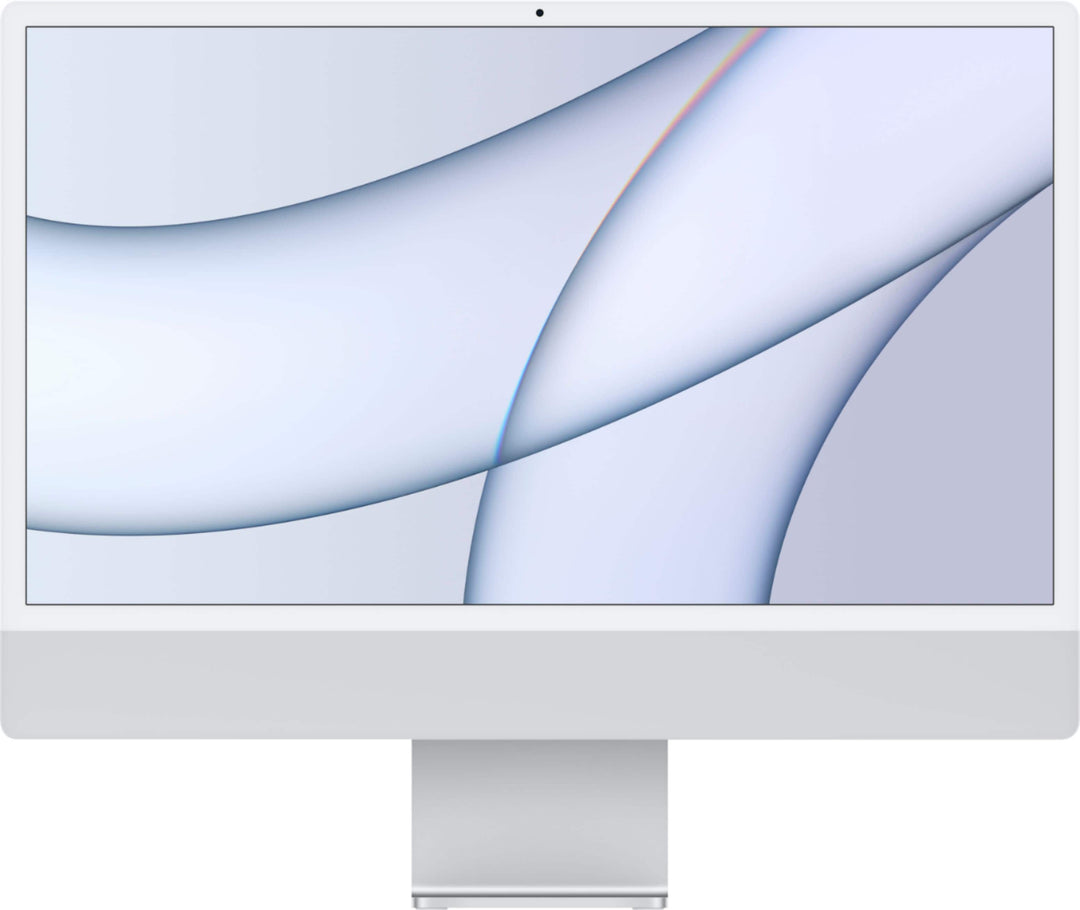 24" iMac® with Retina 4.5K display - Apple M1 - 8GB Memory - 512GB SSD - w/Touch ID (Latest Model) - Silver_0