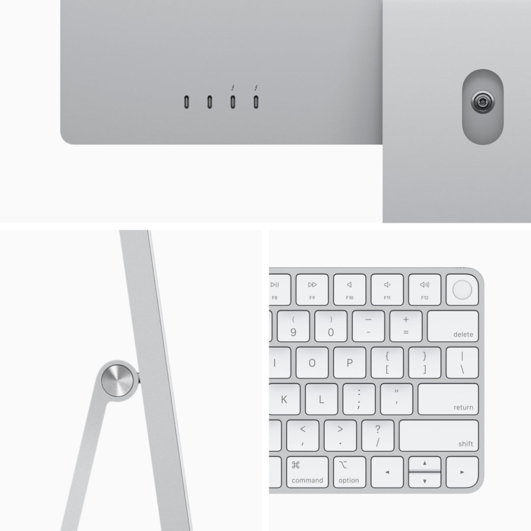 24" iMac® with Retina 4.5K display - Apple M1 - 8GB Memory - 512GB SSD - w/Touch ID (Latest Model) - Silver_3