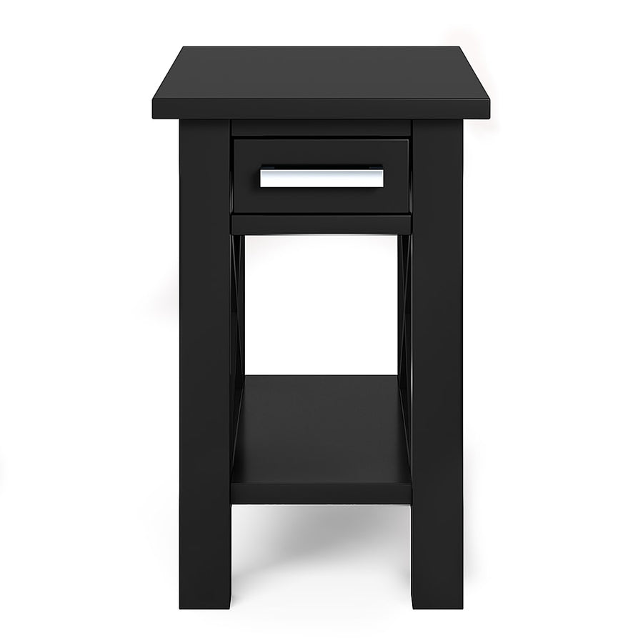 Simpli Home - Kitchener Narrow Side Table - Black_0