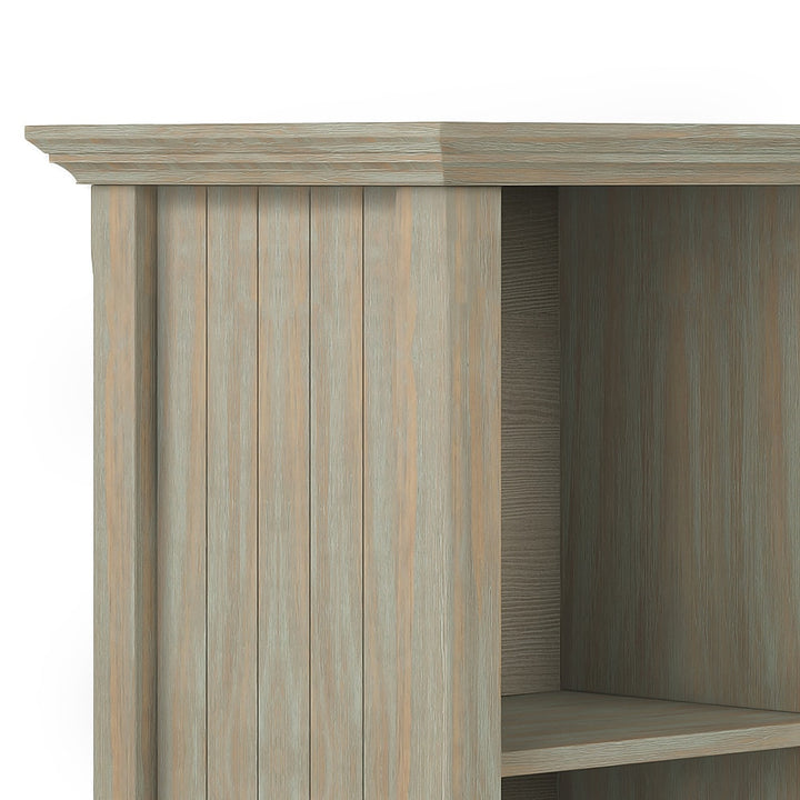 Simpli Home - Acadian 8 Cube Storage Sofa Table - Distressed Grey_3