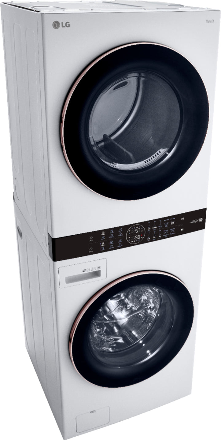LG - 4.5 Cu. Ft. HE Smart Front Load Washer and 7.4 Cu. Ft. Electric Dryer WashTower with Built-In Intelligence - White_13