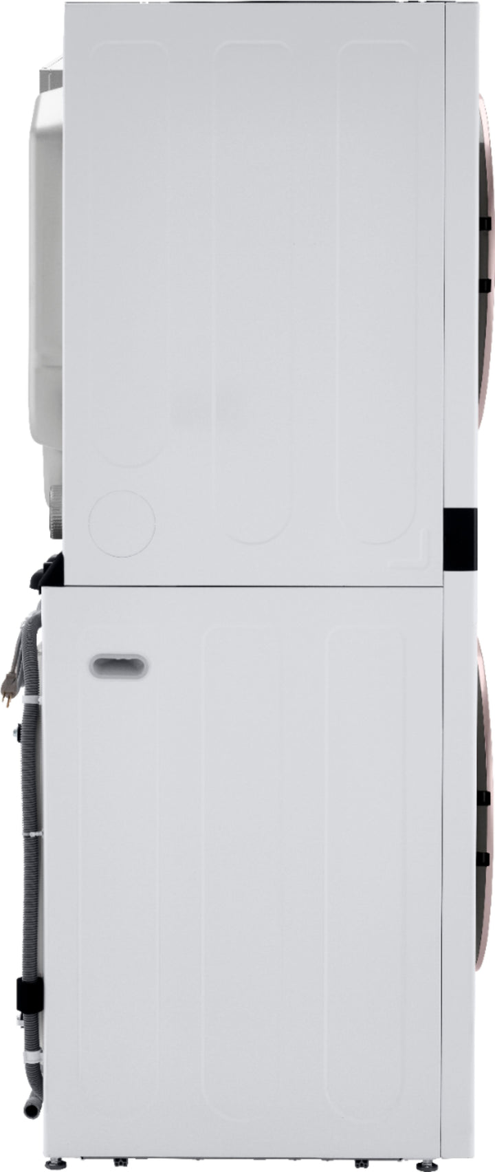 LG - 4.5 Cu. Ft. HE Smart Front Load Washer and 7.4 Cu. Ft. Electric Dryer WashTower with Built-In Intelligence - White_9