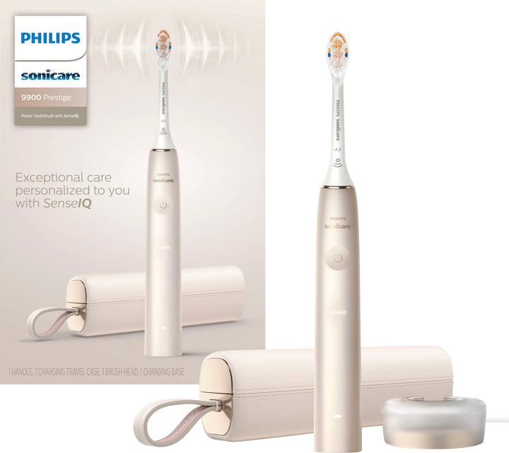 Philips Sonicare 9900 Prestige Rechargeable Electric Toothbrush with SenseIQ - Champagne_1