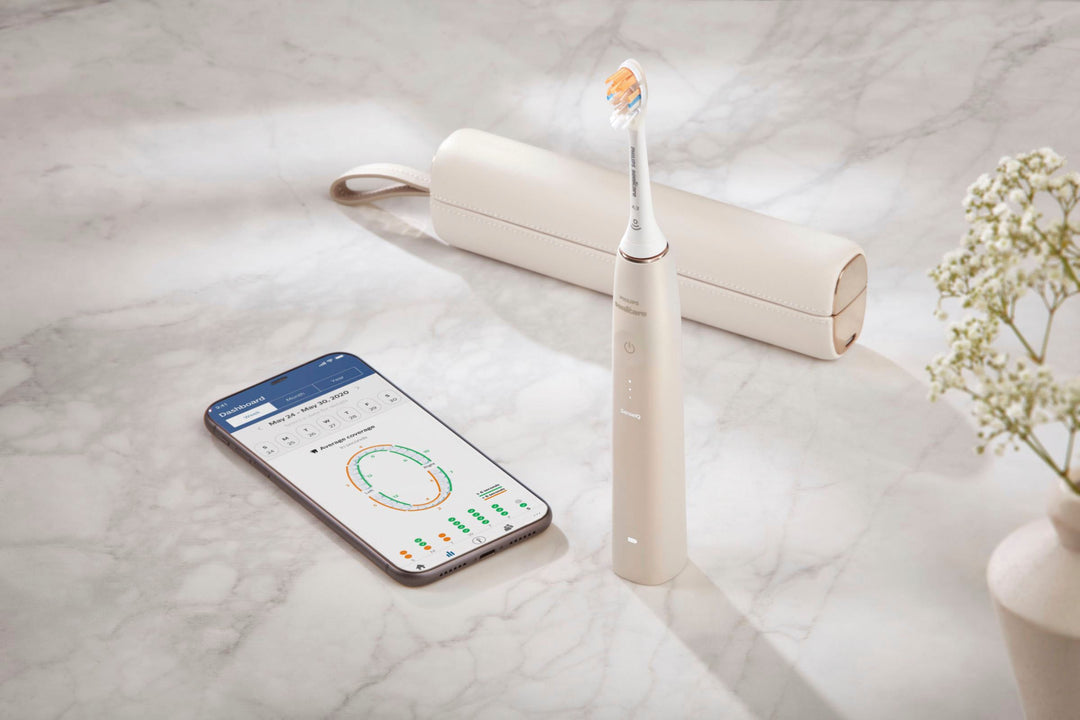 Philips Sonicare 9900 Prestige Rechargeable Electric Toothbrush with SenseIQ - Champagne_13