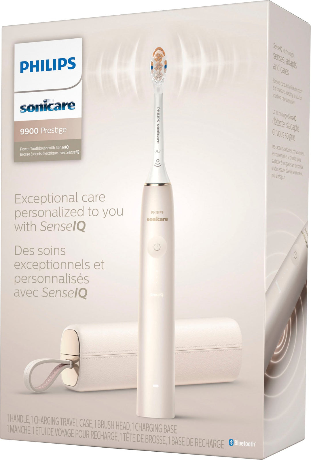 Philips Sonicare 9900 Prestige Rechargeable Electric Toothbrush with SenseIQ - Champagne_14