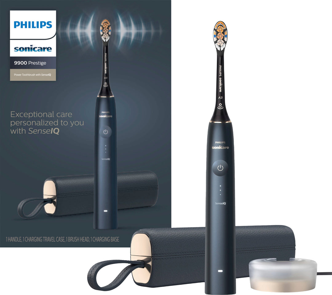 Philips Sonicare 9900 Prestige Rechargeable Electric Toothbrush with SenseIQ - Midnight_1