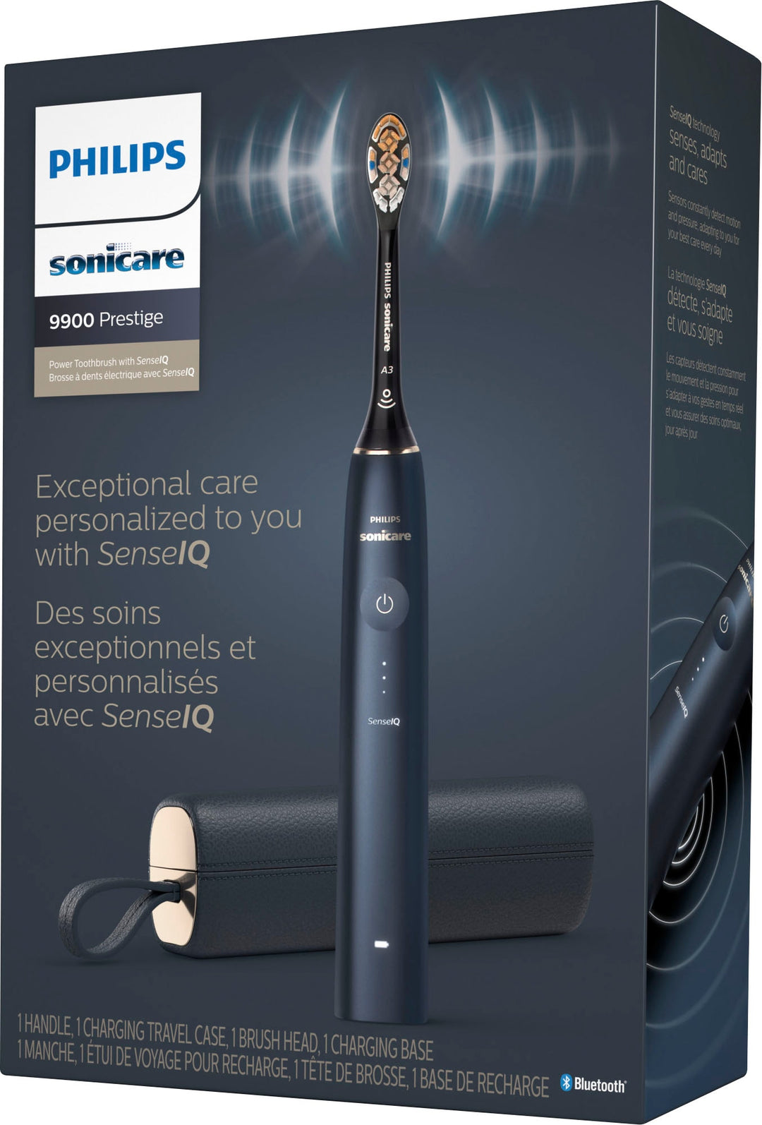 Philips Sonicare 9900 Prestige Rechargeable Electric Toothbrush with SenseIQ - Midnight_10