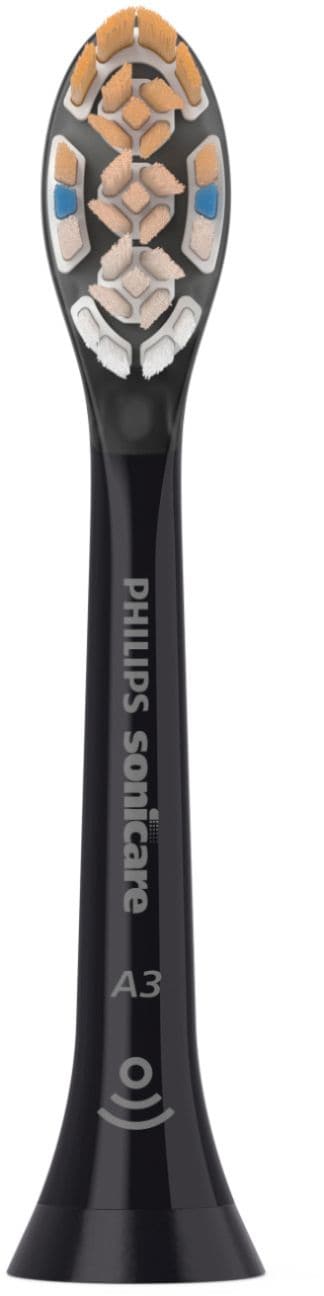 Philips Sonicare - Premium All-in-One (A3) Replacement Toothbrush Heads, (2-pack) - Black_1