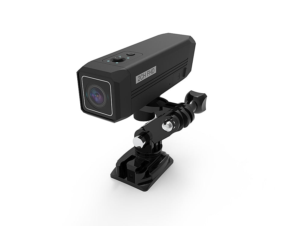 Rexing - A1 Front and Back 1080p Waterproof Action Camera with Wi-Fi - Black_3