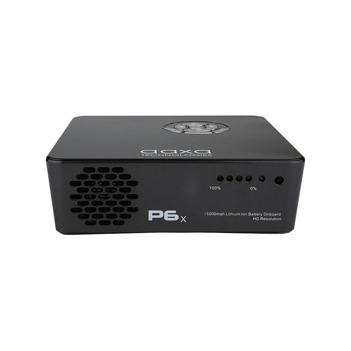 AAXA P6X Pico Projector, 4 Hour Battery, DLP 1080p Support, 30,000 Hours LED, 15000mah Powerbank, HDMI/USB/microSD Input - Gray/Black_5