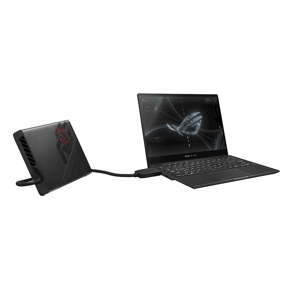 ASUS - ROG Flow X13 2-in-1 13.4" 4K Ultra HD Touch-Screen Laptop - AMD Ryzen 9 - 32GB RAM - NVIDIA GeForce GTX 1650 - 1TB SSD - Off Black-Supernova Edition_1