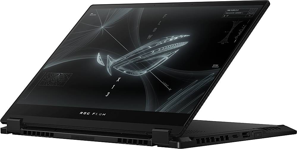 ASUS - ROG Flow X13 2-in-1 13.4" 4K Ultra HD Touch-Screen Laptop - AMD Ryzen 9 - 32GB RAM - NVIDIA GeForce GTX 1650 - 1TB SSD - Off Black-Supernova Edition_33