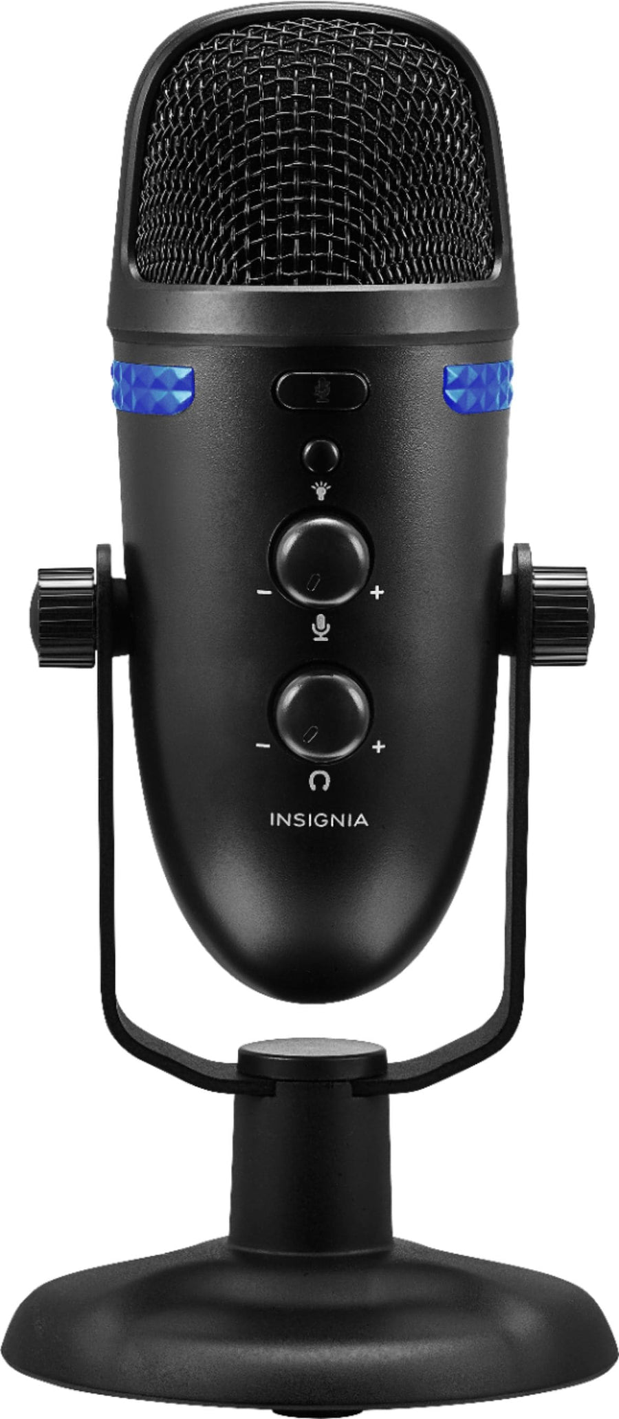 Insignia™ - Wired Cardioid & Omnidirectional USB Microphone_0