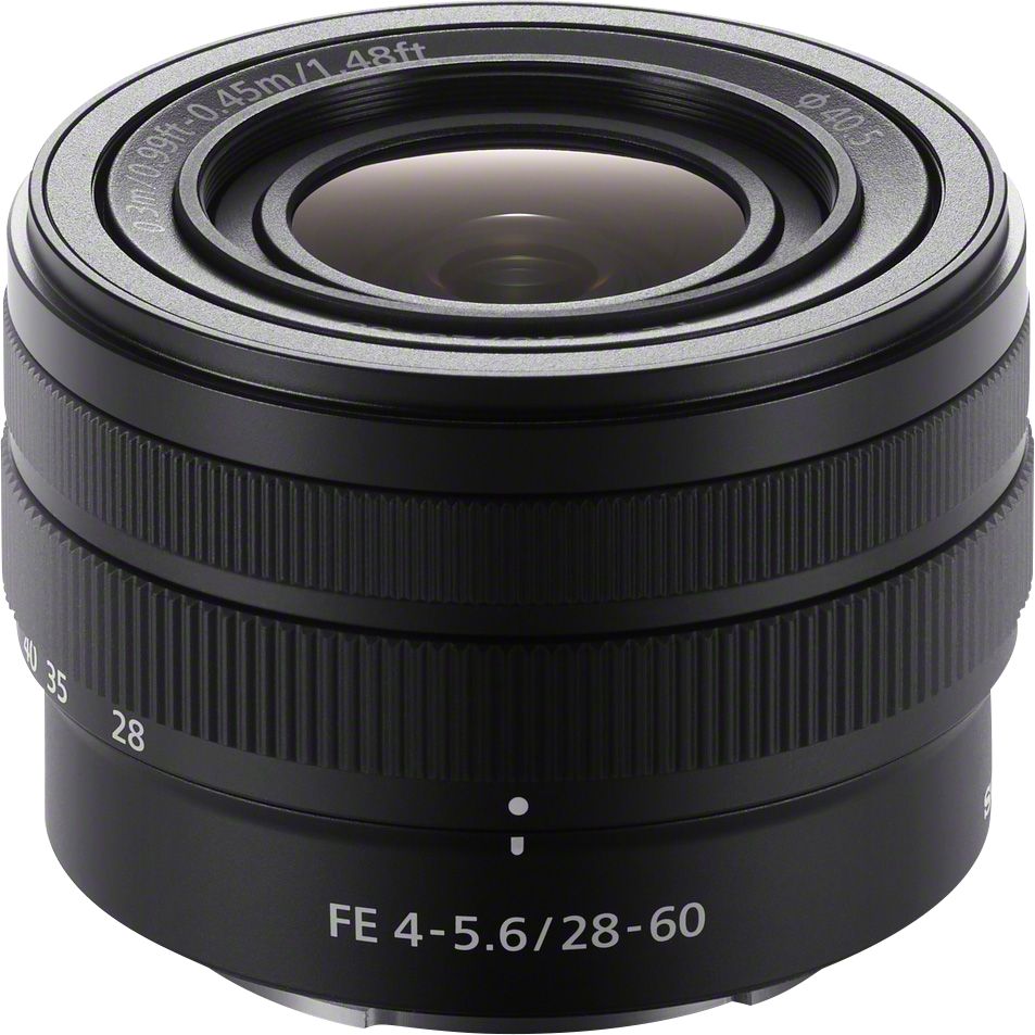 Sony - Alpha FE 28-60mm F4-5.6 Full-frame Compact Zoom Lens - Black_0