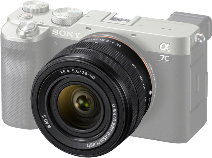 Sony - Alpha FE 28-60mm F4-5.6 Full-frame Compact Zoom Lens - Black_4