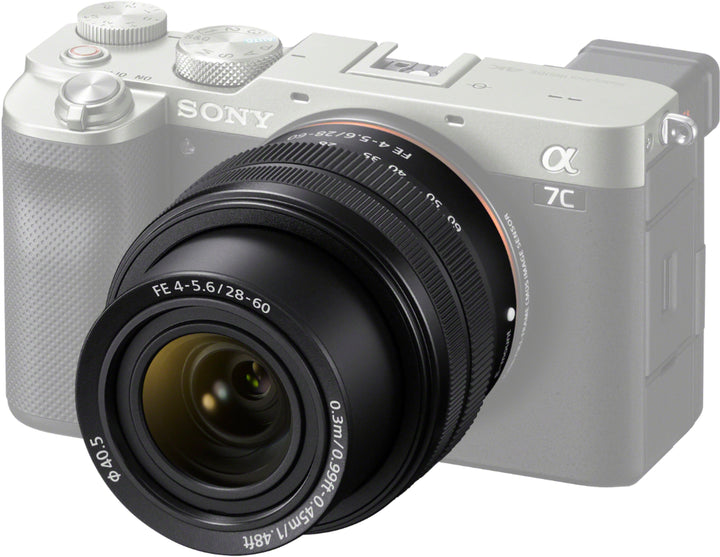 Sony - Alpha FE 28-60mm F4-5.6 Full-frame Compact Zoom Lens - Black_3