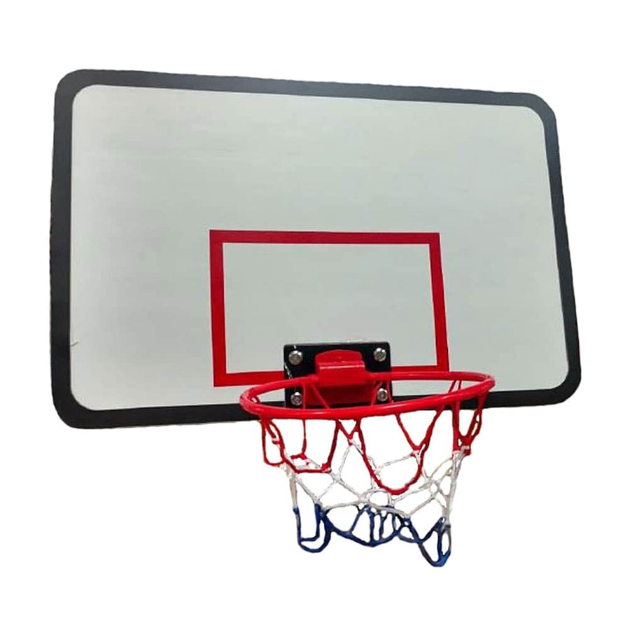 JumpKing - Universal Adjustable Trampoline Basketball Hoop w/ Basketball - Multi_0