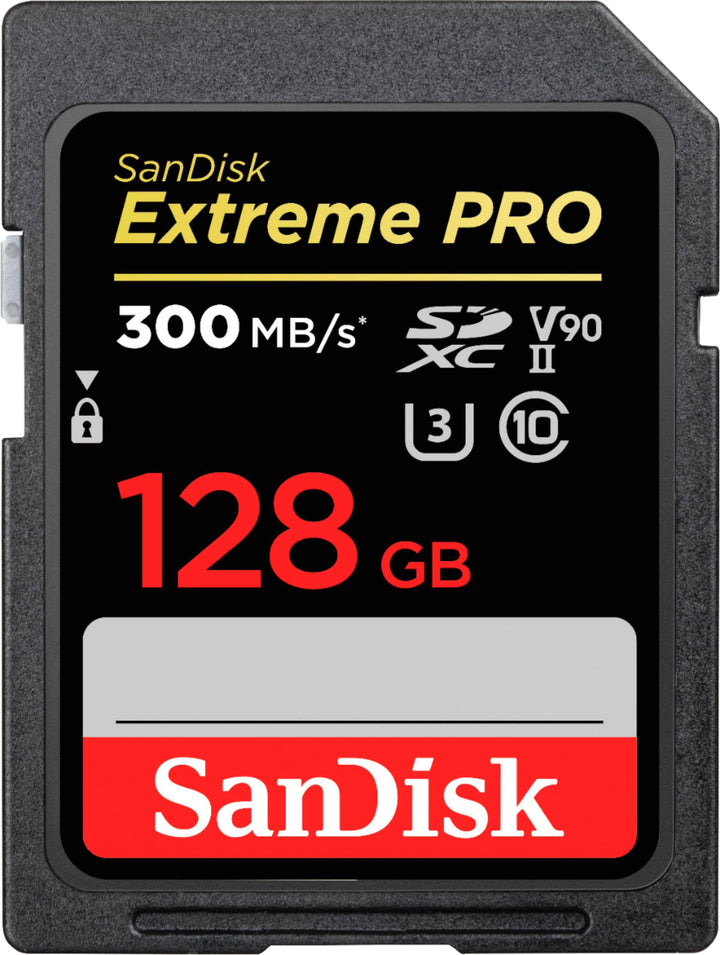 SanDisk - Extreme Pro 128GB SDXC UHS-II Memory Card_0