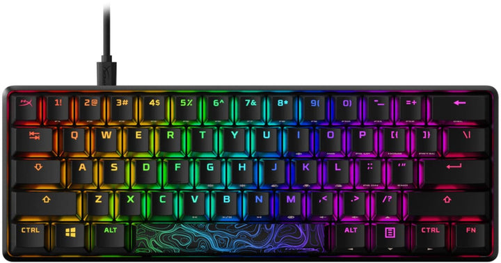 HyperX - Alloy Origins 60% Wired Mechanical Linear Red Switch Gaming Keyboard and RGB Back Lighting - Black_2