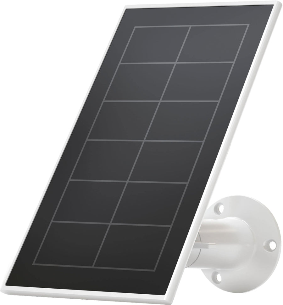 Mounted Solar Panel Charger for Arlo Ultra, Ultra 2, Pro 3 and Pro 4 Cameras - White_0