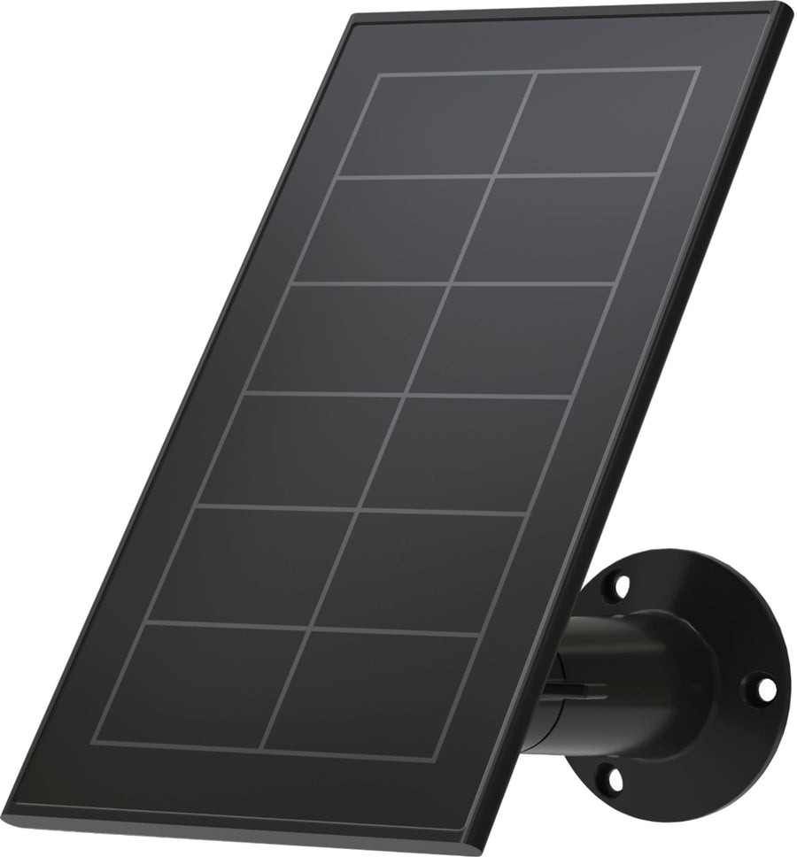 Mounted Solar Panel Charger for Arlo Ultra, Ultra 2, Pro 3 and Pro 4 Cameras - Black_0