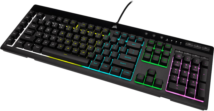 CORSAIR - K55 RGB Pro Full-size Wired Dome Membrane Gaming Keyboard with Elgato Stream Deck Software Integration - Black_9
