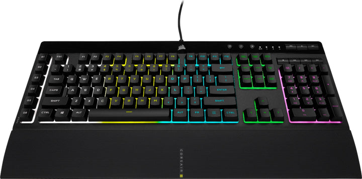 CORSAIR - K55 RGB Pro Full-size Wired Dome Membrane Gaming Keyboard with Elgato Stream Deck Software Integration - Black_4