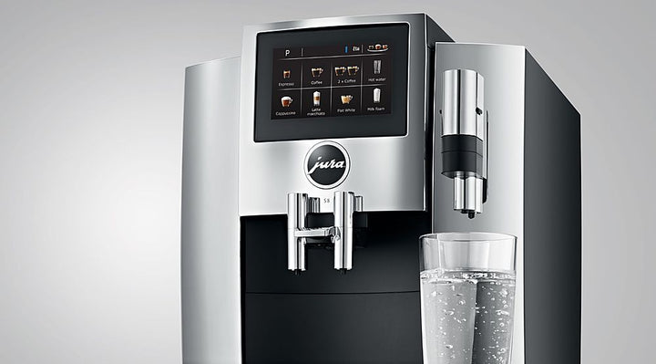 Jura - S8 Espresso Machine with 15 bars of pressure and Milk Frother - Chrome_5