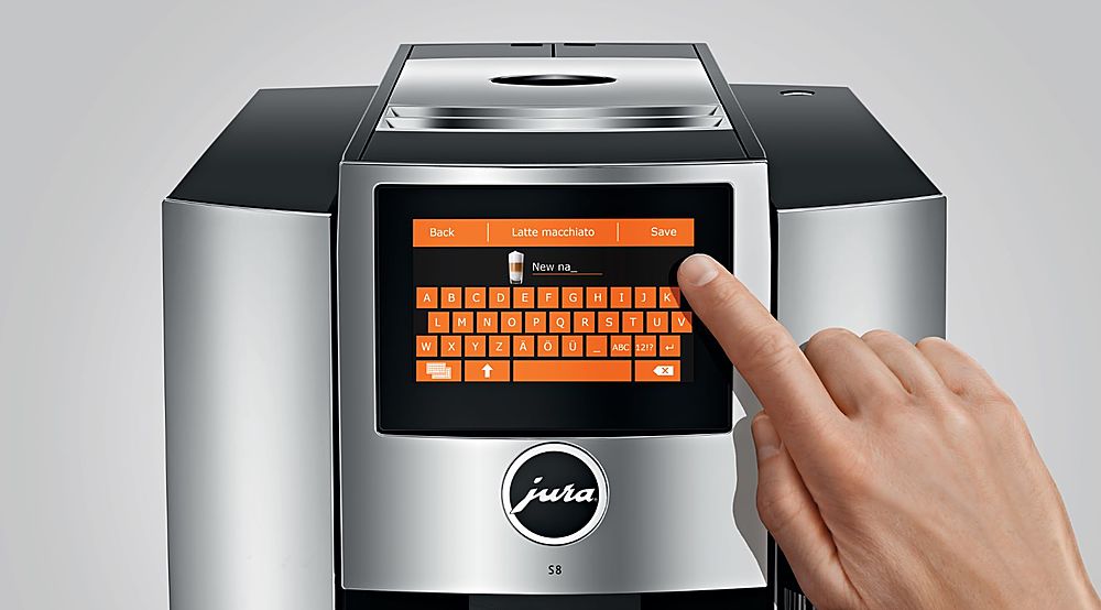 Jura - S8 Espresso Machine with 15 bars of pressure and Milk Frother - Chrome_9