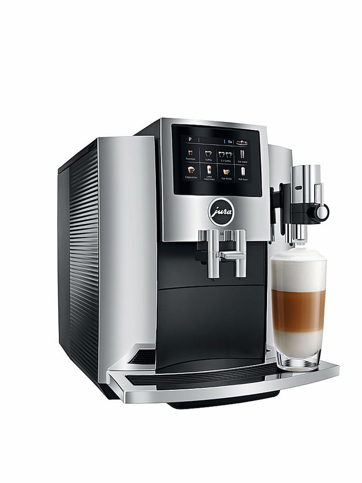 Jura - S8 Espresso Machine with 15 bars of pressure and Milk Frother - Chrome_7